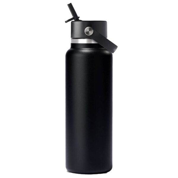 Hydro Flask 40oz. Wide Mouth Bottle with Flex Straw Cap Thumbnail